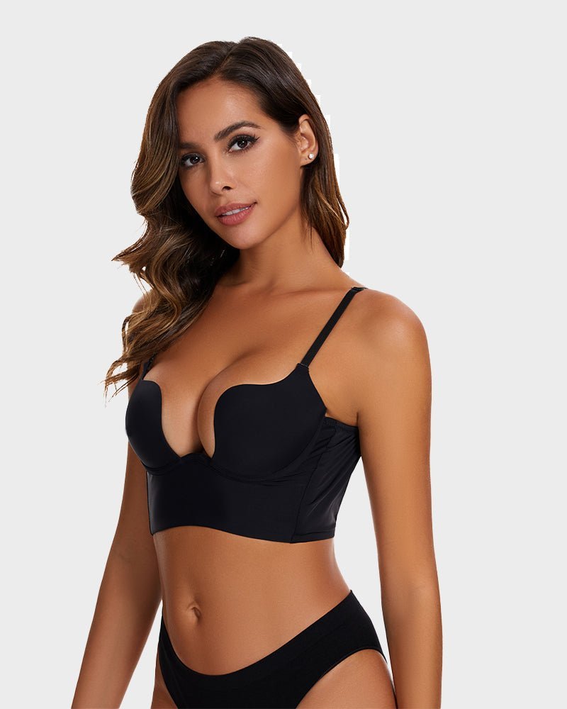 Low Cut U - Shaped Backless Bra - Komfortfit Bra