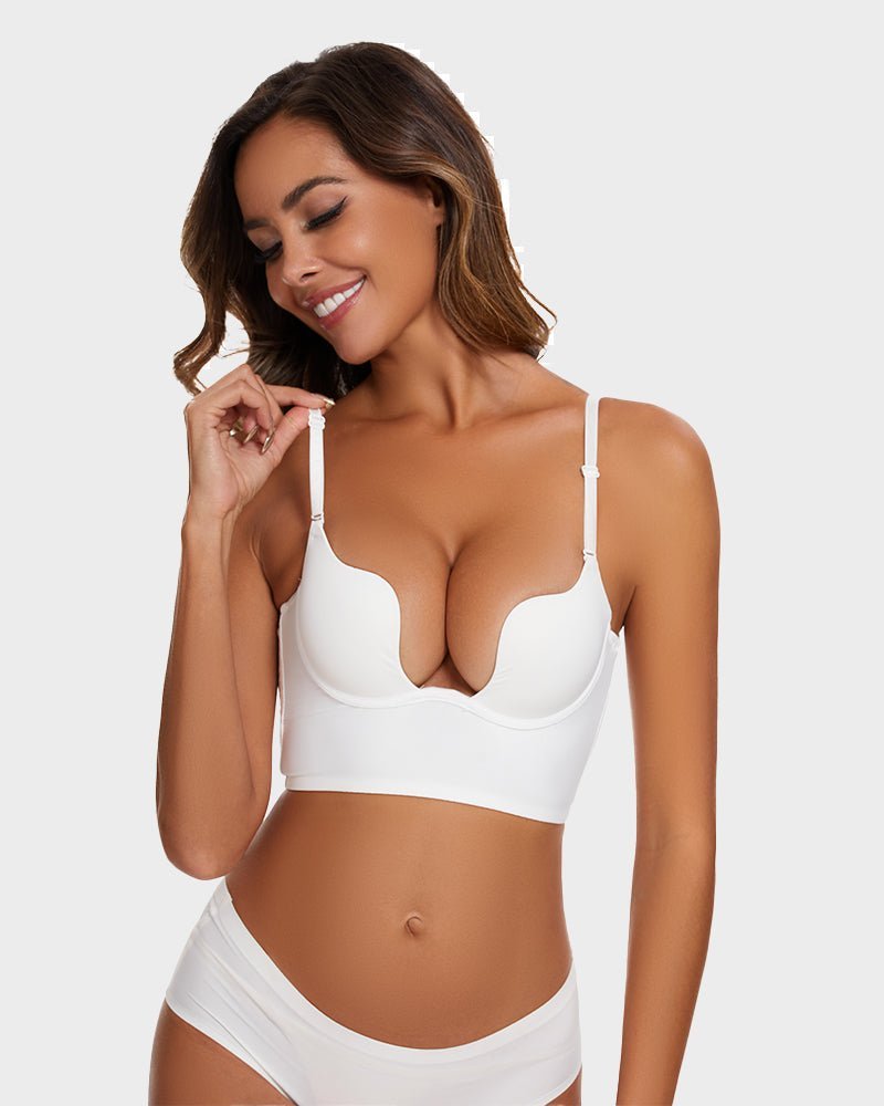 Low Cut U - Shaped Backless Bra - Komfortfit Bra