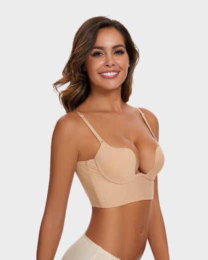 Low Cut U - Shaped Backless Bra - Komfortfit Bra