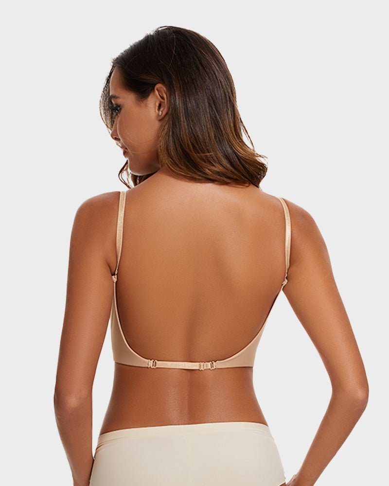 Low Cut U - Shaped Backless Bra - Komfortfit Bra