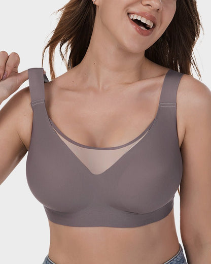 Mesh Front Contouring Bra - Komfortfit Bra