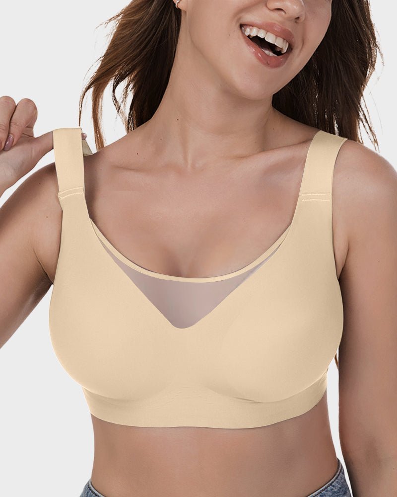 Mesh Front Contouring Bra - Komfortfit Bra