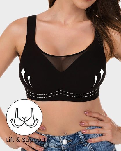 Mesh Front Contouring Bra - Komfortfit Bra