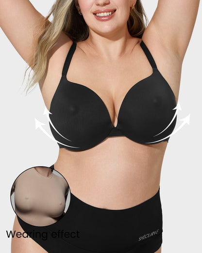 Nipple Push - Up Bra - Komfortfit Bra