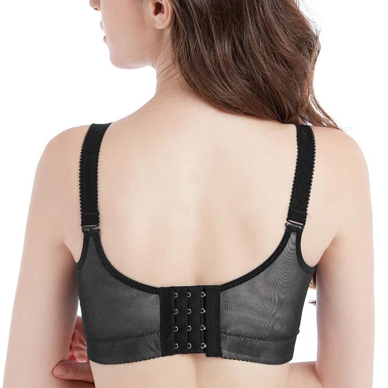 Padded Push Up Lace Bras for Women Underwire Bras Comfort Floral - Komfortfit Bra