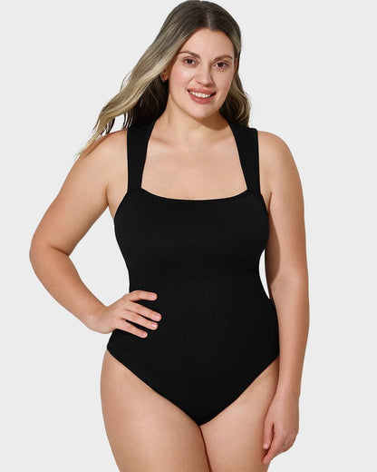 Sleeveless Tummy Control Tank Tops Bodysuits - Komfortfit Bra