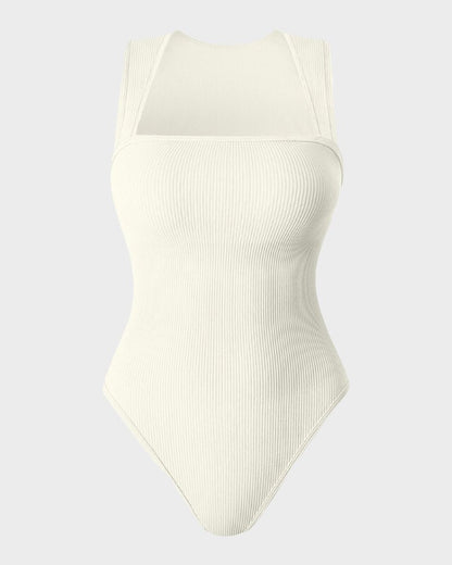 Sleeveless Tummy Control Tank Tops Bodysuits - Komfortfit Bra