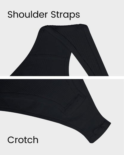 Sleeveless Tummy Control Tank Tops Bodysuits - Komfortfit Bra