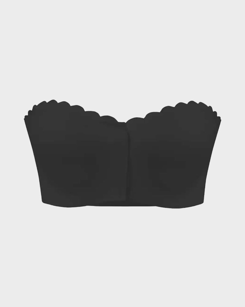 Strapless Front Closure Leopard Print Bra - Komfortfit Bra