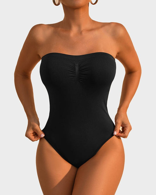 Strapless Tummy Control Sculpting Bodysuit - Komfortfit Bra