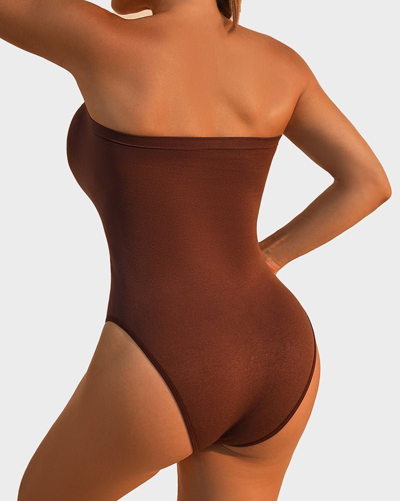Strapless Tummy Control Sculpting Bodysuit - Komfortfit Bra