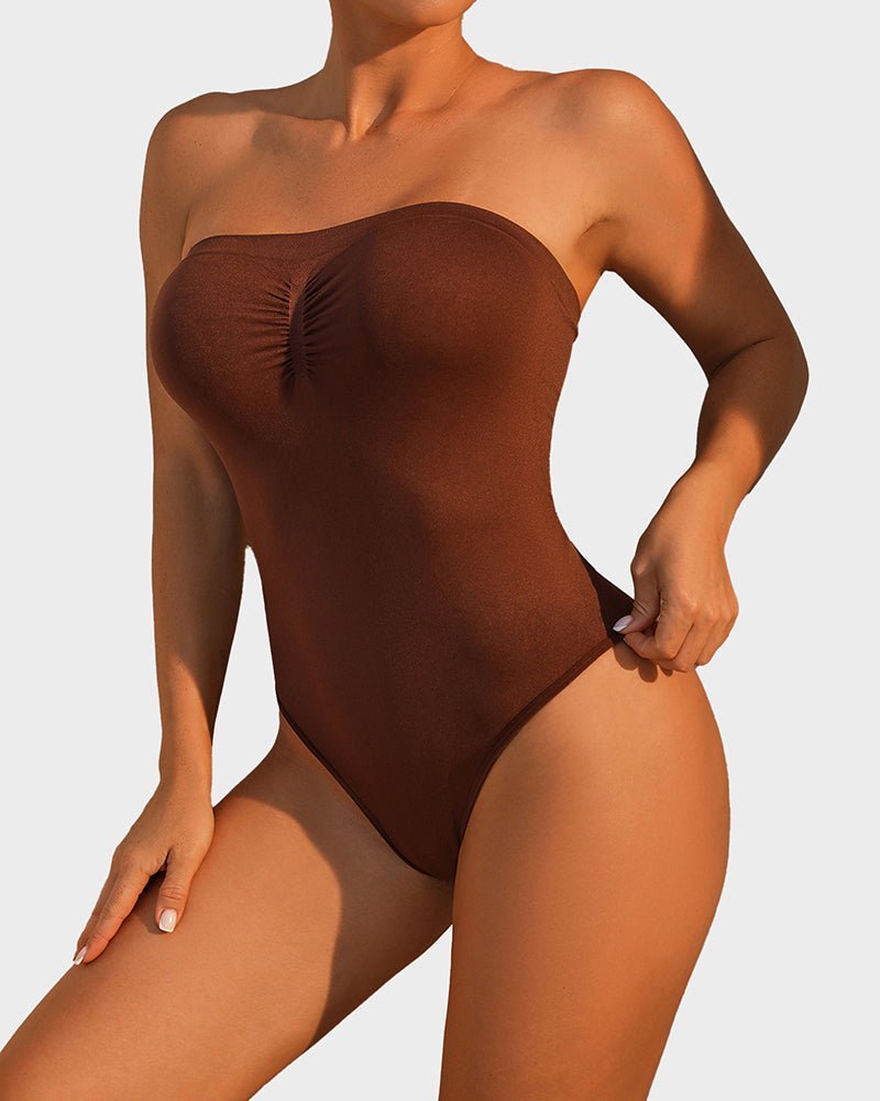 Strapless Tummy Control Sculpting Bodysuit - Komfortfit Bra