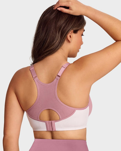 Unlined External Underwire Full Coverage Sports Bra - Komfortfit Bra