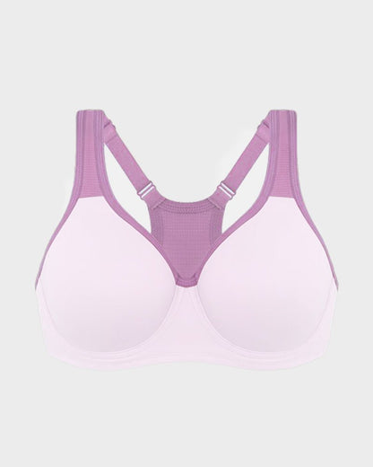 Unlined External Underwire Full Coverage Sports Bra - Komfortfit Bra